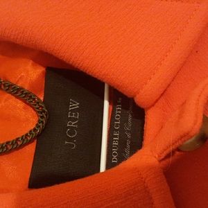 J.CREW TOP COAT in double-cloth wool